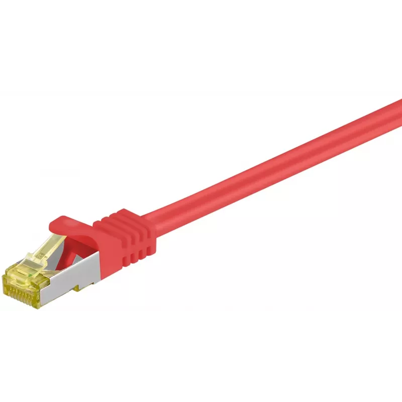 Goobay CAT 7 S/FTP PiMF paigakaabel 3m punane