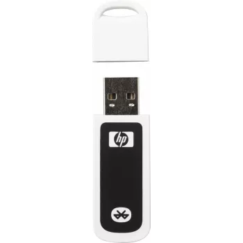 Hewlett-Packard HP bt500 - võrguadapter - USB - Bluetooth 2,0 EDR - Officejet H470, Officejet Pro 8500, 8500A A910, Photosmart C6380, C7280, D7260, Plus B209 (Q6273A) jaoks