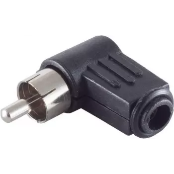 Täisnurkne cinch (RCA) pistik ShiverPeaks 51410-S – täisnurkne audio/video pistik
