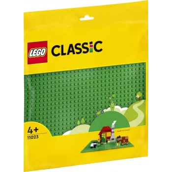 LEGO 11023 Classic Roheline Alusplaat Ruut 32x32 Nuppu Ehitusmuru Alus Ehitamiseks ja Väljapanekuks Komplekt