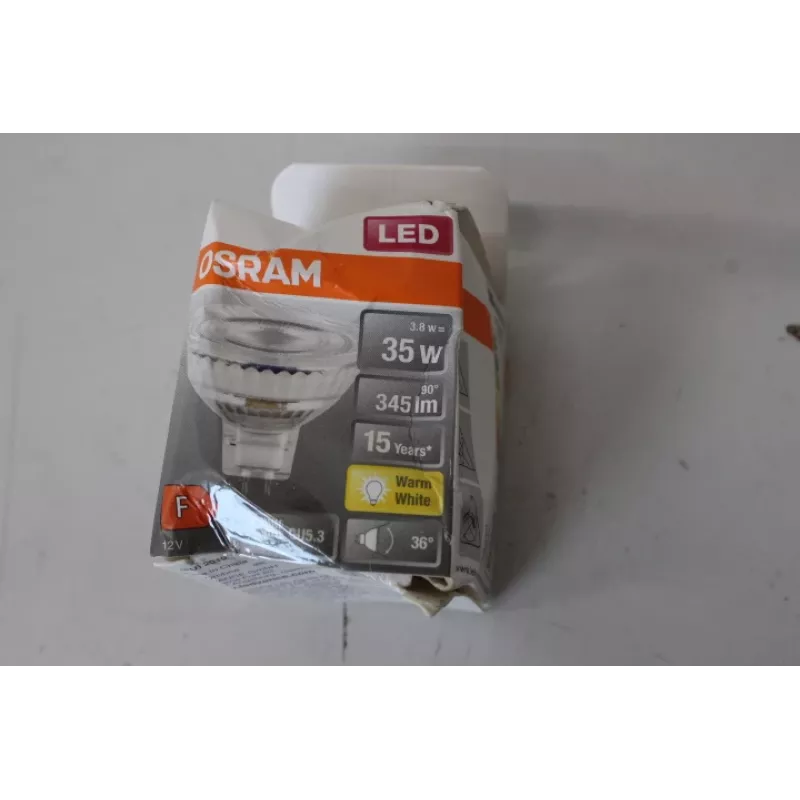 LEDvance LED-reflektorlamp Parathom MR16 3,8 W soe valge (ca 35–40 W halogeenekvivalent)