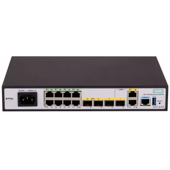 Hewlett Packard Enterprise HPE FlexNetwork MSR958X - ruuter 8-pordiline lüliti - 1GbE - WAN-pordid: 6 - Wi-Fi - rack-kinnitatav (S0P11A)