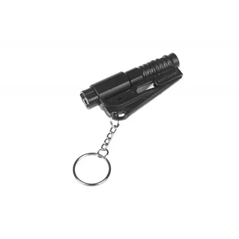 Hädaabitööriist GUARD YC-004-BL — vöönuga vile, klaasipurustaja, tehnopolümeer, 75×35×15 mm, 100 g
