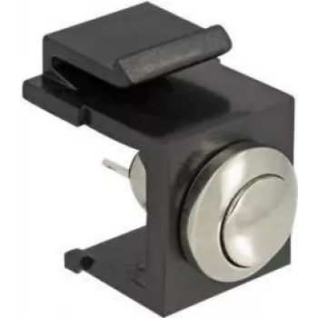 Juhtmeühendus Keystone DeLOCK 86402 LED Must roostevaba teras
