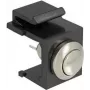 Juhtmeühendus Keystone DeLOCK 86402 LED Must roostevaba teras