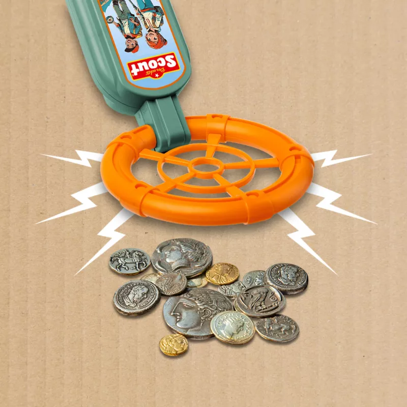 Metallidetektor Simba‑Dickie Simba Scout 109452668 – kerge kaasaskantav disain