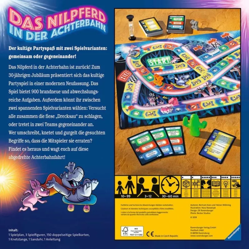 Das Nilpferd in der Achterbahn, seltskonnamäng