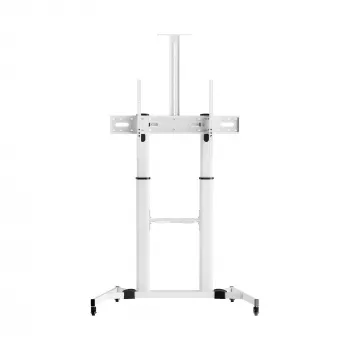 Sbox FS-3610 Põranda ülisuur LED-teleri alus 60-100 100kg Valge