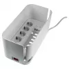 Pikendusjuhe RealPower PowerBox 522 1,5 m 5 pistikupesa Siseruumidesse Valge