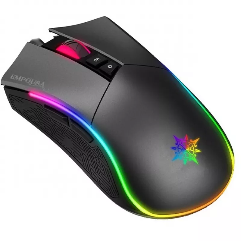INCA mänguhiir IMG-GT19 4800 DPI. RGB. 7 nuppu. USB. SW jaemüük