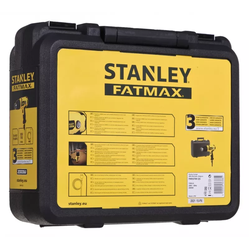 Stanley kuumapuhur 2000W FME670K-QS