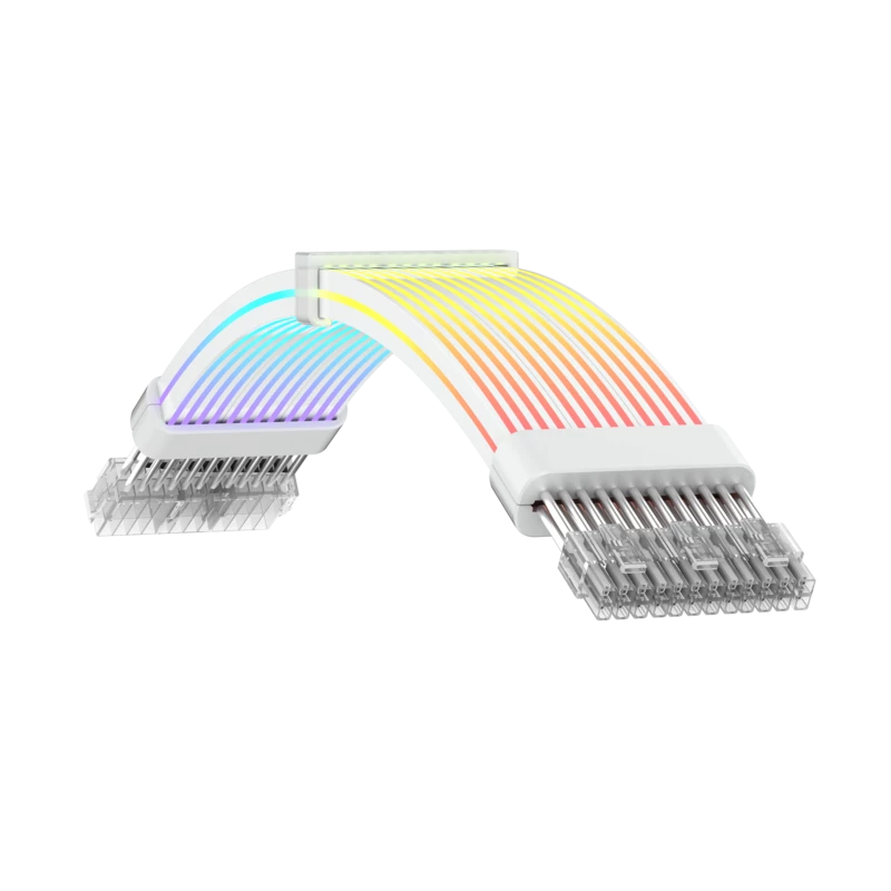 Gamemax | PSU pikenduskaabel | VGA 3x8PIN-B | Valge