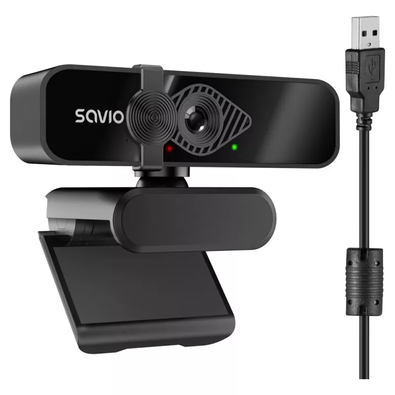 Savio CAK-06 veebikaamera 3840 x 2160 pikslit USB must