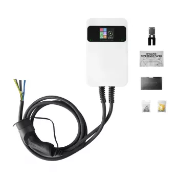 Seinalaadur Besen SQ20-11KW-APP 11 kW Type 2 elektrisõidukite laadur, seinale paigaldatav