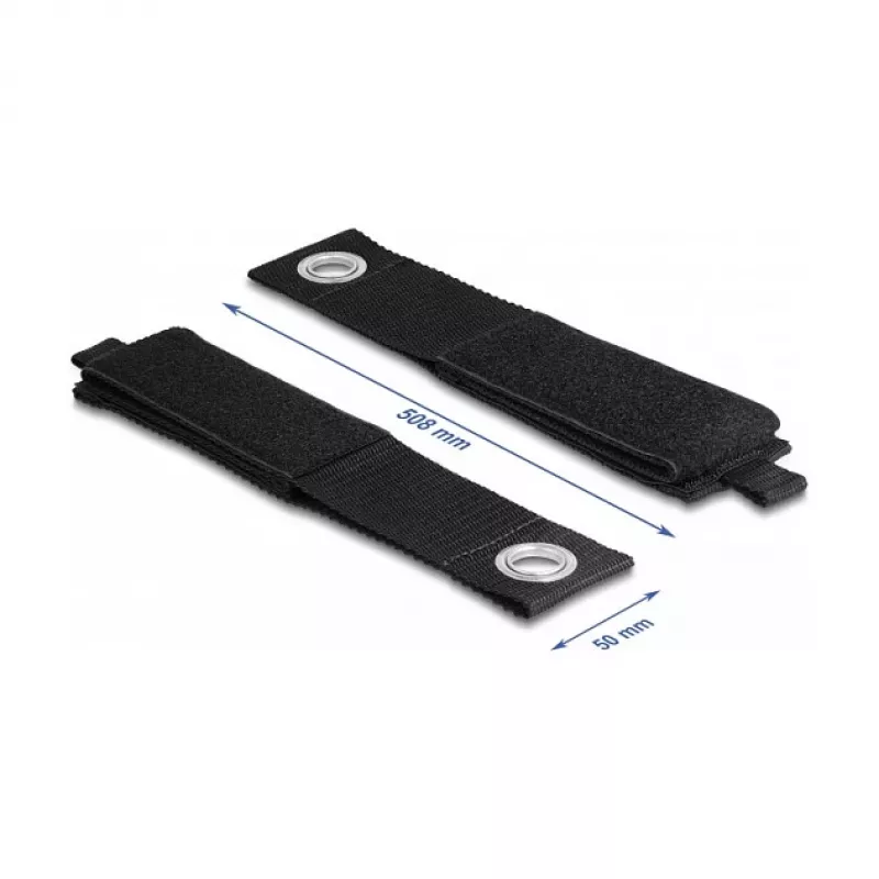 DeLOCK Heavy-duty Hook-and-loop strap 508x50mm must 5 tk