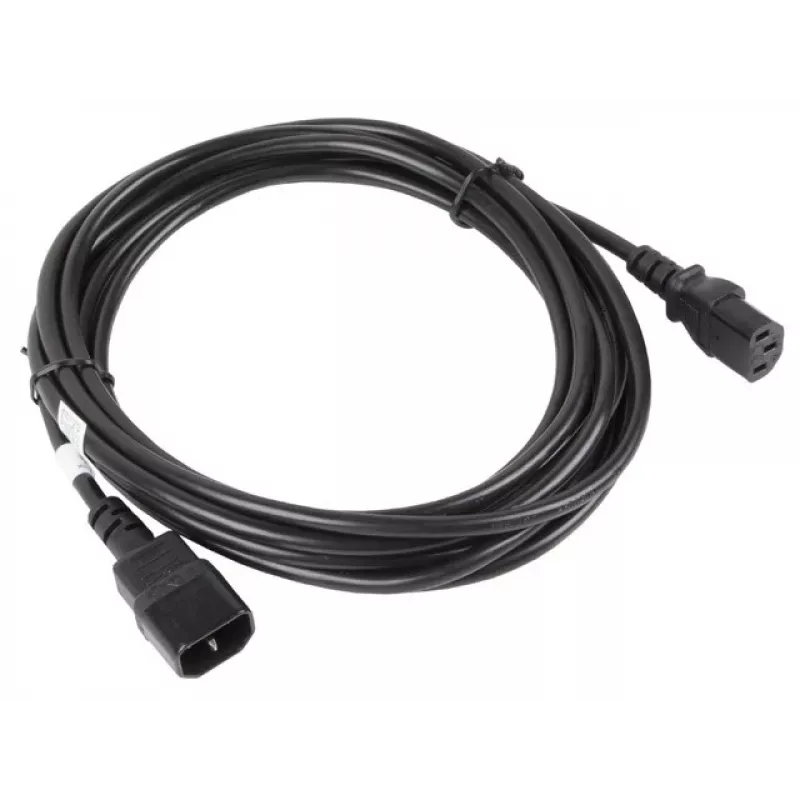 Lanberg C13-C14 VDE toitekaabel, 5m (ca-c13e-11cc-0050-bk)