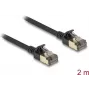 Võrgukaabel DeLOCK RJ45 Cat.8.1 2m Must