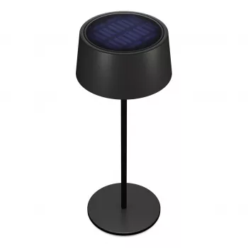 LED laualamp RealPower TableLight 300 4W must päikeseenergial