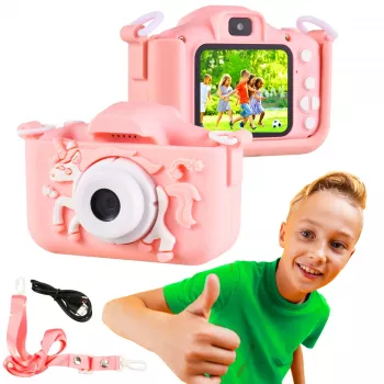 Lastelamera Extralink KIDS CAMERA H29 Single, roosa