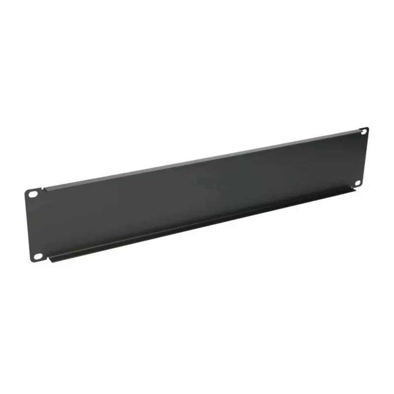 Rack blanking panel Extralink Front Blank Panel 2U 19 inch Must, steel housing