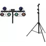 EUROLITE KLS Next LED-laserriba komplekt STV-60-WOT terasstatiiviga, must