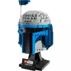Kogutav LEGO Star Wars kiivri aksessuaar Jango Fett 75408 — 616 tükki, 210×120×110 mm väljapanekumudel