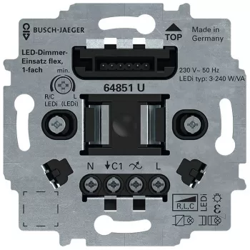 Busch-Jaeger LED-lülitusdimmeri sisu flex 64851 U (2CKA006500A0012)