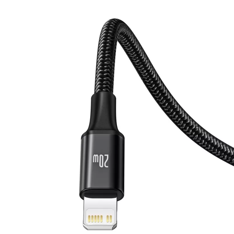 Baseus Rapid 3-in-1 USB-kaabel 1,5 m USB A USB C/Micro USB A/Lightning Must