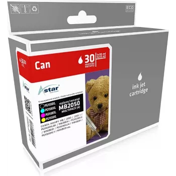 AS46150 ASTAR CANON PGI1500XL MB tint (4) cmyk HC taastatud 1200/1020/780/935