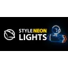 Dekoratiivne neoonvalgusti MANTA SNL90MT Style Neon Lights — Astronaut raketil motiiv