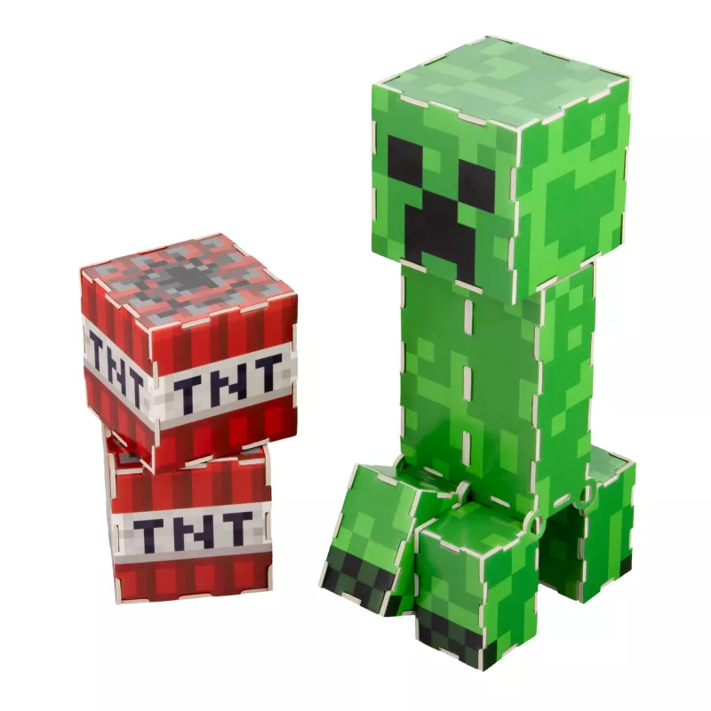 Ehituskomplekt Paladone Minecraft Creeper – kokkupandav Creeperi kujundikomplekt