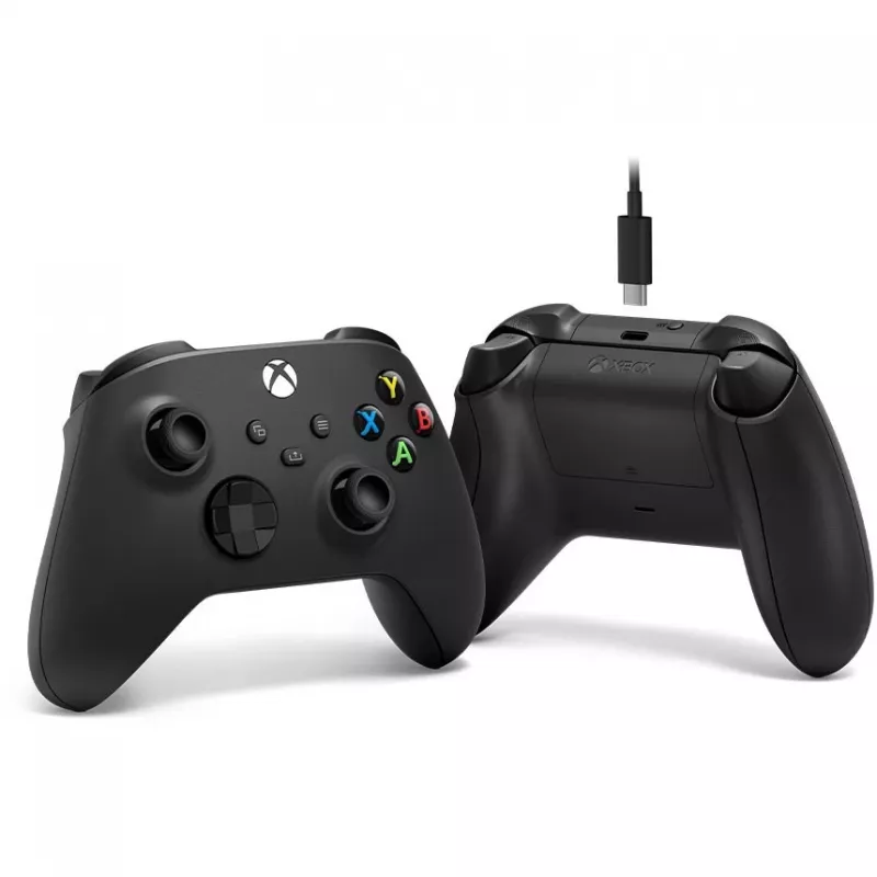 Microsoft EP2-29944 Mängukontroller Must Bluetooth/USB Mängupult Analoog/Digitaal Android, PC, Xbox One, Xbox Series S, Xbox Series X, iOS
