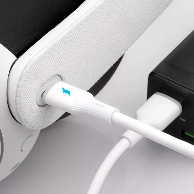 Akyga AK-USB-59 USB-A (M) - USB-C (M) kaabel, USB 2.0, 1 m, silikoon