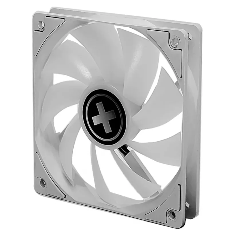 120 mm korpuseventilaator XILENCE Performance A+ XF064 vedelikdünaamilise laagriga, 500–1500 RPM, valge