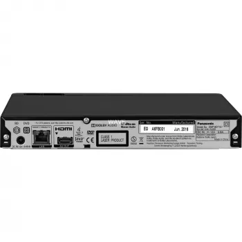 Panasonic Blu-ray-pleier DMP-BDT167EG Xvid, MKV, MP4, FLAC, MP3, AAC, ALAC, DSD Wi-Fi USB-ühenduvus
