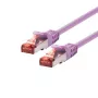 Võrgukaabel LOGON TCF66F003V RJ-45 Cat6a 0.3 m Violetne
