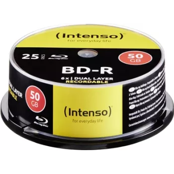 Intenso - 25 x BD-R - 50 GB 6x - spindel (5001124)