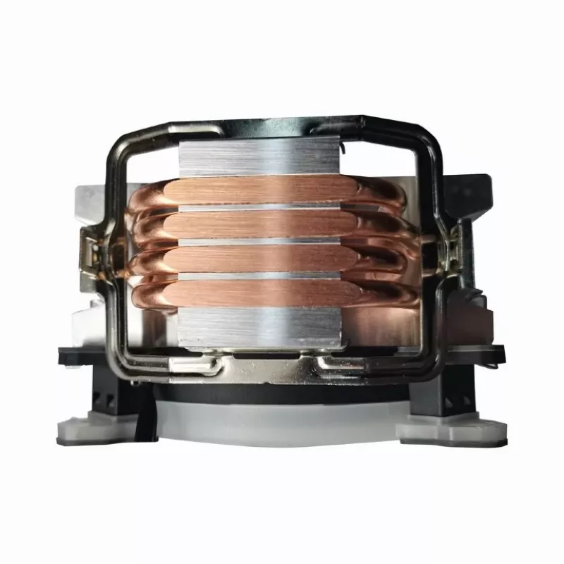 Õhkjahuti Gembird CPU-HURACAN-ARGB-X130 12 cm must valge