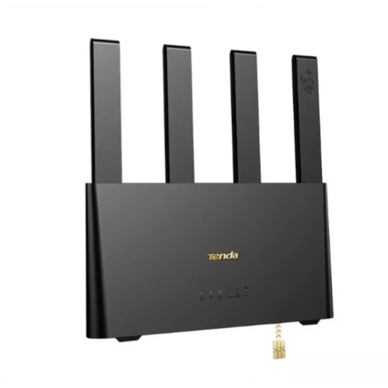 Ruuter TENDA 4G08 4G LTE Wi‑Fi kaheribaline 2,4/5 GHz, 4 integreeritud antenni, 2 LAN-porti, kuni 867/300 Mbit/s