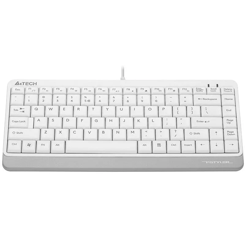 Klaviatuur A4Tech FSTYLER FK11 Valge A4TKLA47119 (A4TKLA47119)