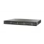 Cisco SF500-48P-K9-G5 Switch, 48x 100 Mb/s PoE, 2x Combo (RJ45/SFP) + 2x SFP+, hallatav