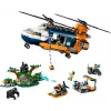 LEGO City 60437 Džungliuurija helikopter baaslaagris