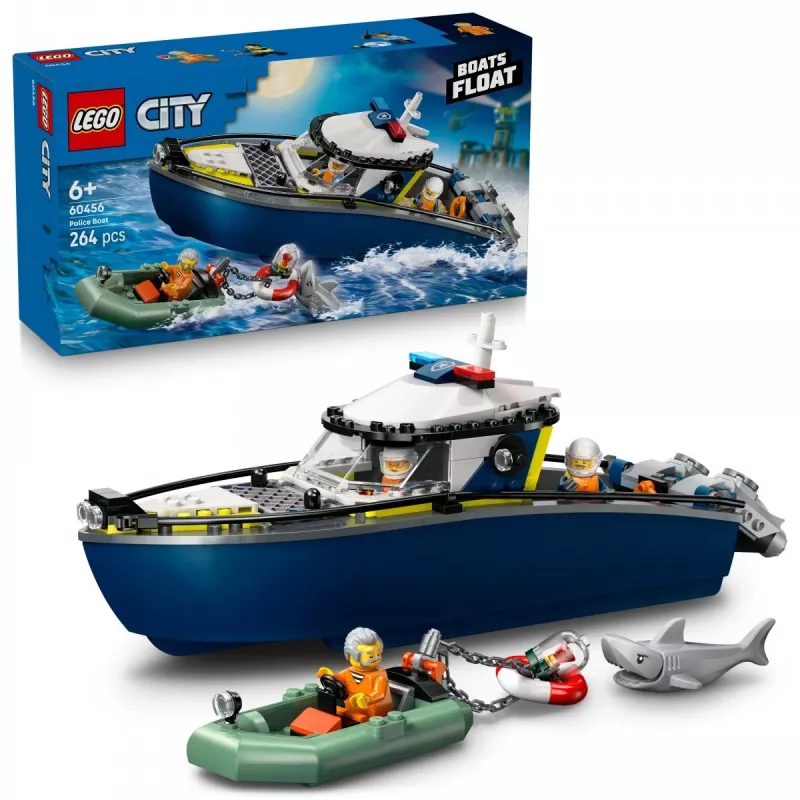 LEGO CITY 60456 Politseipaatide tagaajamine