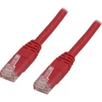 Võrgukaabel Deltaco UTP Punane 0,5 m RJ-45 Cat6