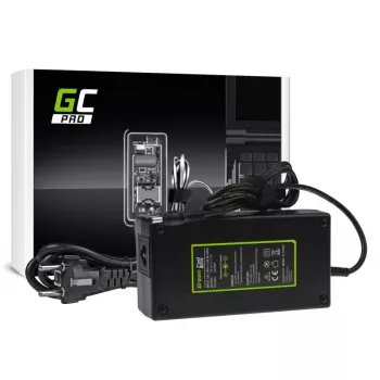 Toiteadapter Green Cell AD56P 150W 19.5V 7.7A ASUS sülearvutitele, siseruumides, must