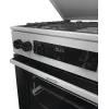 Gorenje GKS6C71XF vabalt seisev pliit hõbedane