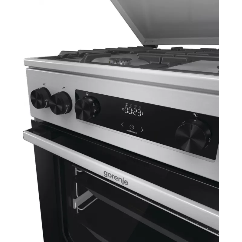 Gorenje GKS6C71XF vabalt seisev pliit hõbedane