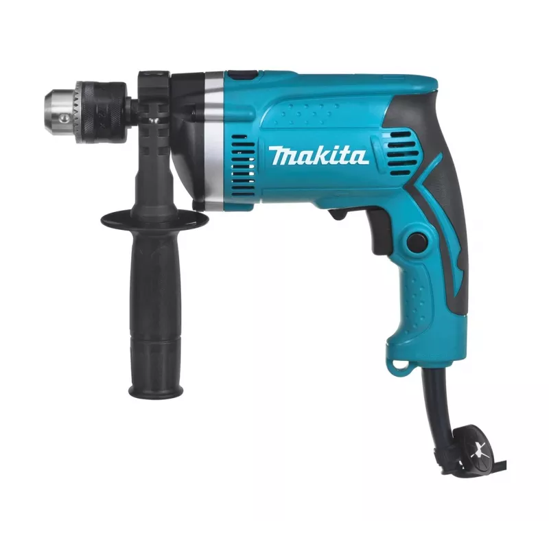 Makita HP1630K puur, padrunivõtmega, 3200 p/min, must, sinine, 2.1 kg