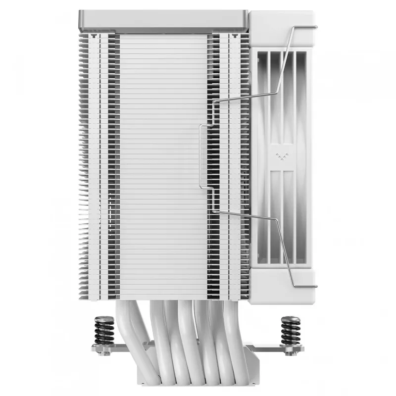 Protsessori õhkjahuti DeepCool AK700 Digital WH, 120 mm ventilaator, toetab AM5/AM4/LGA 1700/1200/1155/1151/1150, valge