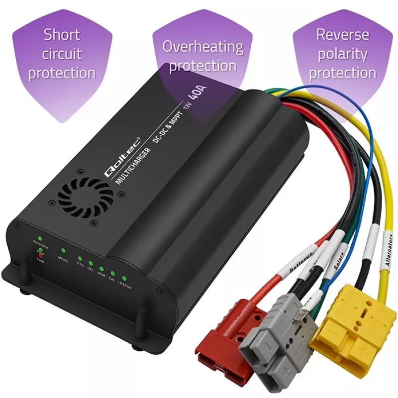 Laadija DC-DC 12V MPPT juhtimisega 40A